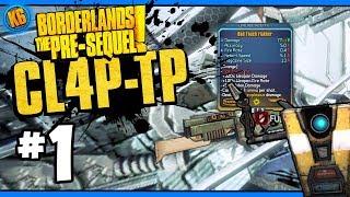 Adventures with Claptrap | Funny Moments & Legendary Loot | Day #1 [Borderlands: TPS]