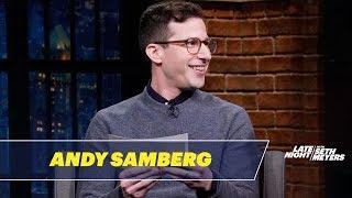 Andy Samberg Shares His Rejected Golden Globes Jokes