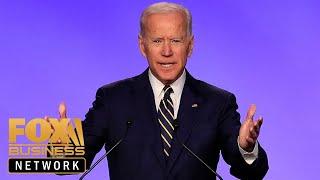 Joe Biden jokes about touching allegations during union speech