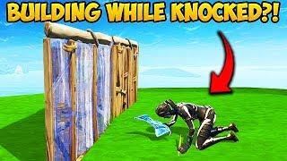 *NEW* BUILD WHILE KNOCKED TRICK! - Fortnite Funny Fails and WTF Moments! #356