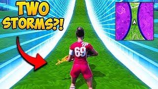 *SUPER RARE* 2 STORM CIRCLES IN ONE GAME! - Fortnite Funny Fails and WTF Moments! #522