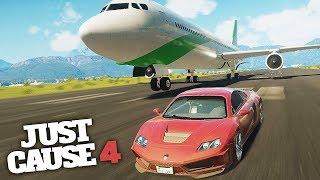 FASTEST SUPERCAR IN JUST CAUSE 4! - Just Cause 4 Funny Moments!