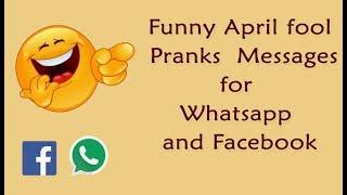 April Fools Day 2019 pranks, Whatsapp status,  jokes, images, wishes, SMS & messages अप्रैल फूल 2019