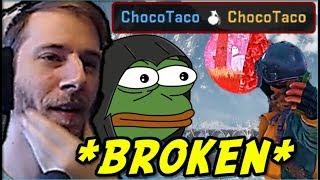 ChocoTaco REACTS To *GAMEBREAKING* SNOW MAP Grenade Glitch! PUBG Funny Moments/Fails/WTF Plays