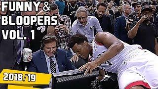 NBA Funny Moments & Bloopers of 2018/19 Season  -  Vol. 1