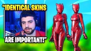 SypherPK Explains Why IDENTICAL SKIN Duos Are Overpowered | Fortnite Daily Funny Moments Ep.306