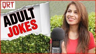Girlfriend's Mom Sends NON VEG JOKES | Do Girls Check Out Guys ? Hindi Comedy | Quick Reaction Team