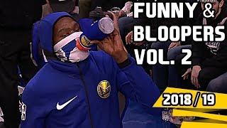 NBA Funny Moments & Bloopers of 2018/19 Season  -  Vol. 2