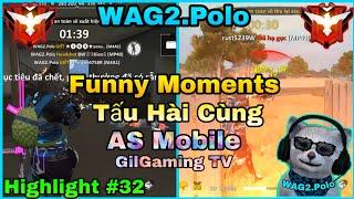 Funny Moments Free Fire | Tấu Hài Cùng AS Mobile - GilGaming TV Cực Bựa ???? | Highlight MP40 #32
