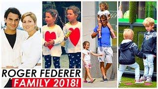 ROGER FEDERER FAMILY ???? WIFE MIRKA FEDERER ???? CUTE DAUGHTERS & SONS OF TENNIS LEGEND ROGER FEDER