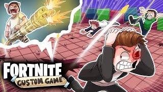THE NEW PITFALL CUSTOM GAME ON FORTNITE! (Fortnite Playground Mode Funny Moments)