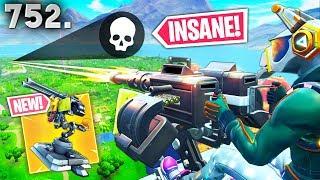 *NEW* TURRET BEST PLAYS..!!! - Fortnite Funny WTF Fails and Daily Best Moments Ep.752