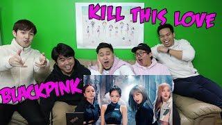 BLACKPINK - KILL THIS LOVE MV REACTION (FUNNY FANBOYS)