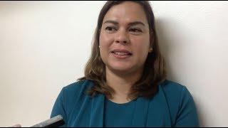 Sara Duterte jokes about running for VP
