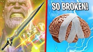 this is what the Fortnite sword does to your brain - Funny Moments