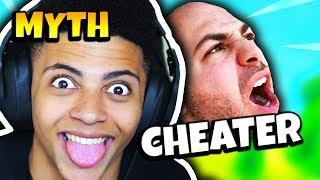 MYTH REACTS TO CHEATING ACCUSATIONS | Fortnite Daily Funny Moments Ep.105