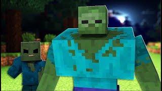 Modded Left 4 Dead 2 Minecraft Mod Funny Moments #2 - Fighting Waves Of Zombies and Skeletons