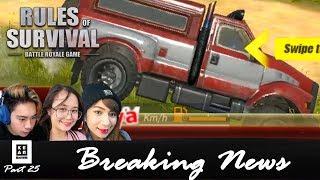 Rules Of Survival PH Funny Moments - " ROS Breaking NEWS! " Part 25 (Tagalog)