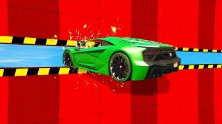 0,1% Chance To FIT Through The GAP! (GTA 5 Funny Moments)