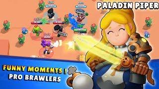 Funny Moments with PRO BRAWLERS 300 IQ Brawl Stars 2019