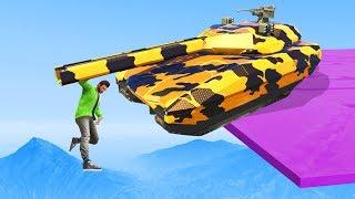How NOT To Survive A Tank! - GTA 5 Funny Moments