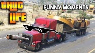 GTA 5 ONLINE : THUG LIFE AND FUNNY MOMENTS (WINS, STUNTS AND FAILS #16)