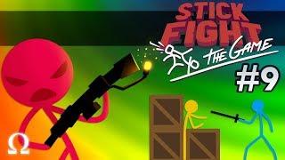 DELIRIOUS IS ONE SNEAKY SNAKE! | Stick Fight #9 Funny Moments Ft. Delirious, Toonz, Squirrel
