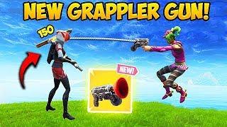 *NEW* GRAPPLER GUN IS INSANE! - Fortnite Funny Fails and WTF Moments! #310