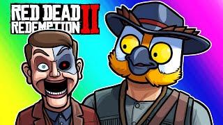 Red Dead Redemption 2 - Al Horsey and Terroriser's Puppet Face! (Funny Moments and Fails)