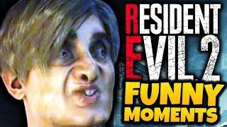 WHAT IS GOING ON?! - Resident Evil 2 Remake Funny Moments