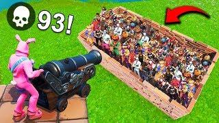 *WORLD RECORD* 93 KILLS IN 8 SECONDS! - Fortnite Funny Fails and WTF Moments! #534