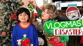 Miss Mom Vlogmas - Christmas Vlogs Disaster - Funny Skits // GEM Sisters