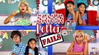 Letters To Santa Fails - Types Of Kids - Funny Skits // GEM Sisters